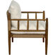 Giuseppe Clear Coat Flat Occasional Chair