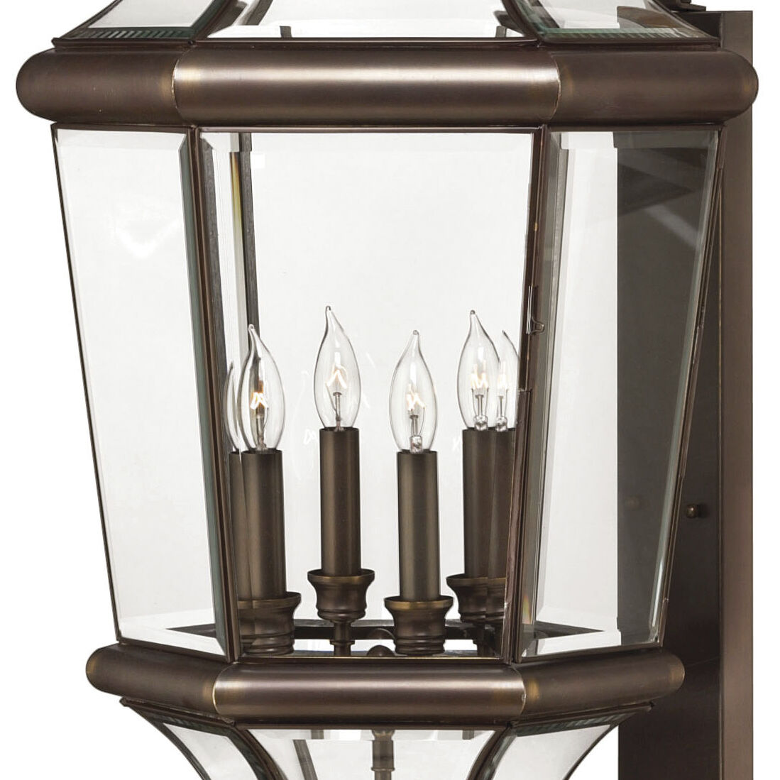 Augusta Outdoor Wall Mount Lantern, Large