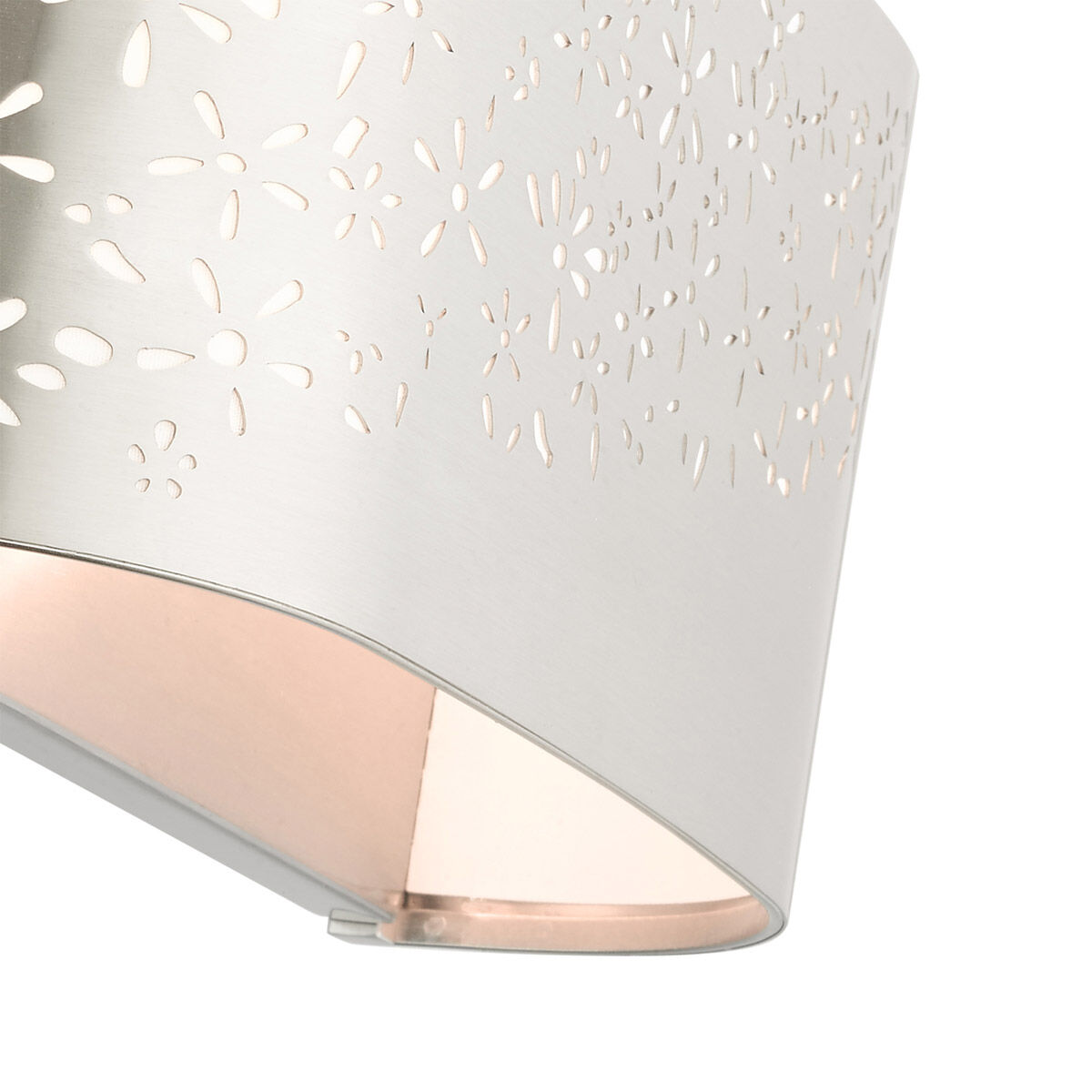 Noria 2 Light 13 inch Brushed Nickel ADA Vanity Sconce Wall Light