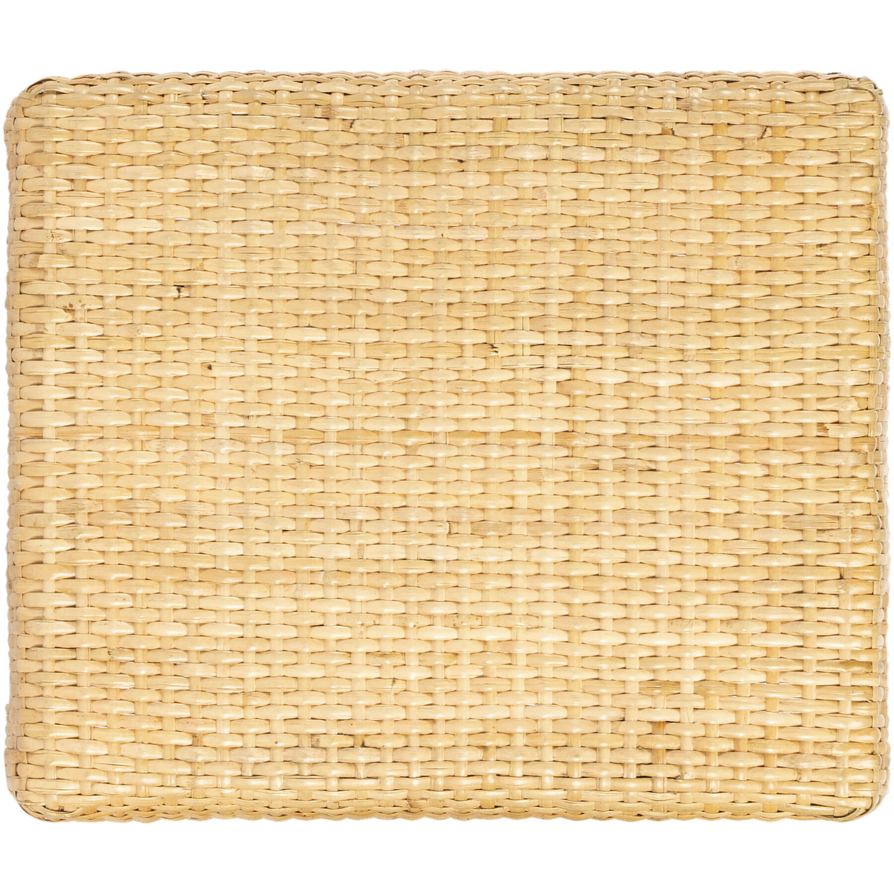 Robias Rectangular Rattan 24.5" Counter Stool in Natural