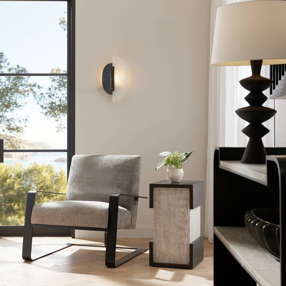 Kianna 2 Light 9.5 inch White Sconce Wall Light