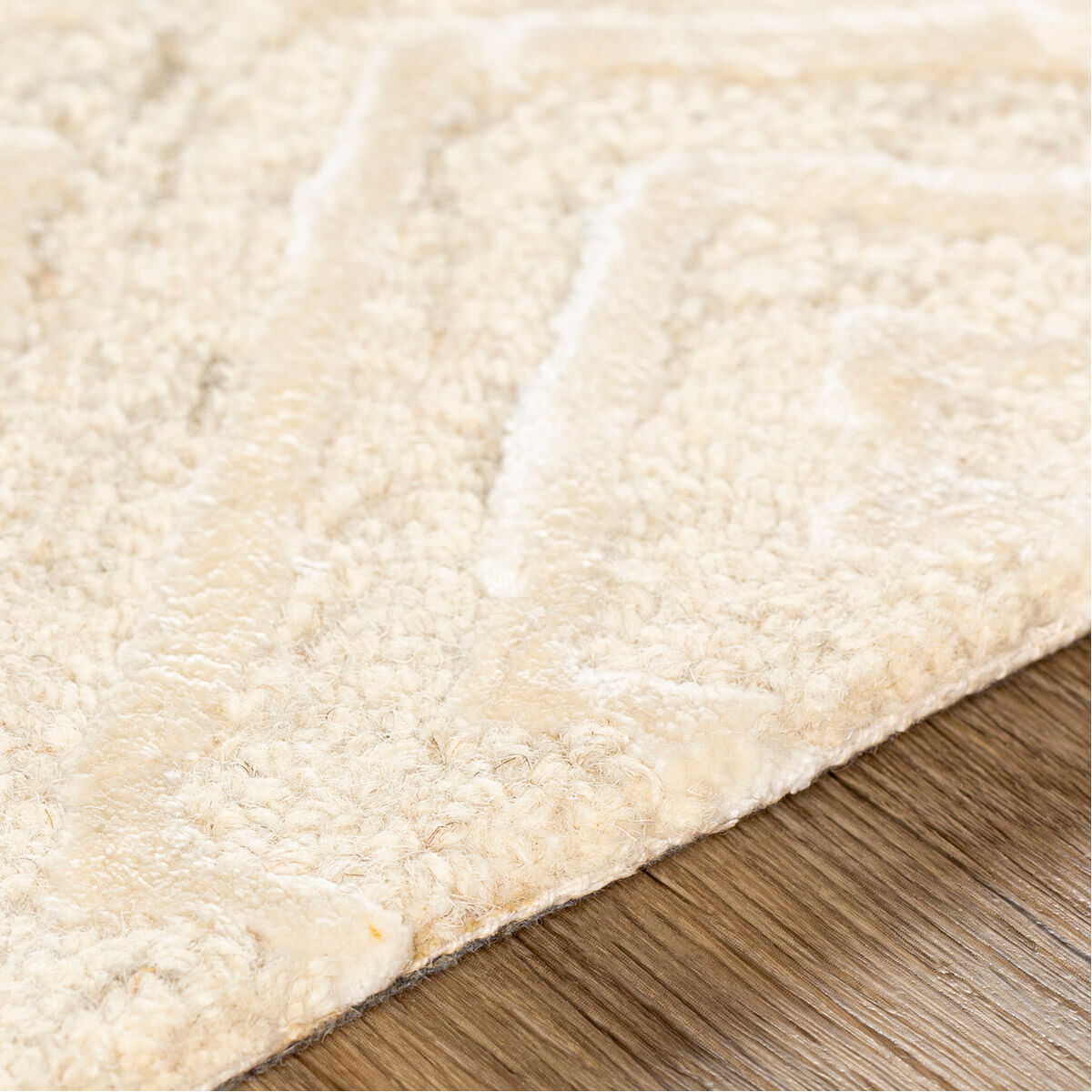 Opus 120 X 96 inch Ivory/Light Gray/Taupe/White Rugs, Rectangle