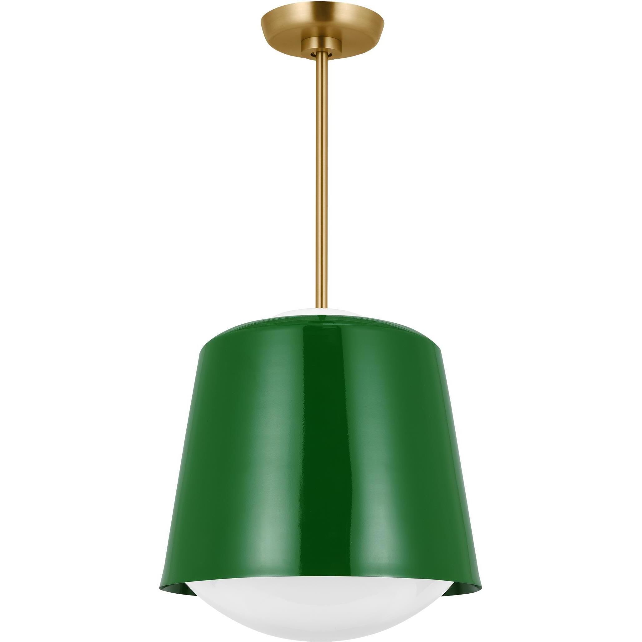 kate spade new york Draper 1 Light 12 inch Green Pendant Ceiling Light