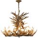 Canada LED 39 inch Brown Antler Chandelier Ceiling Light