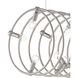 Soar 14 Light 40 inch Contemporary Silver Leaf Linear Chandelier Ceiling Light, Rectangular