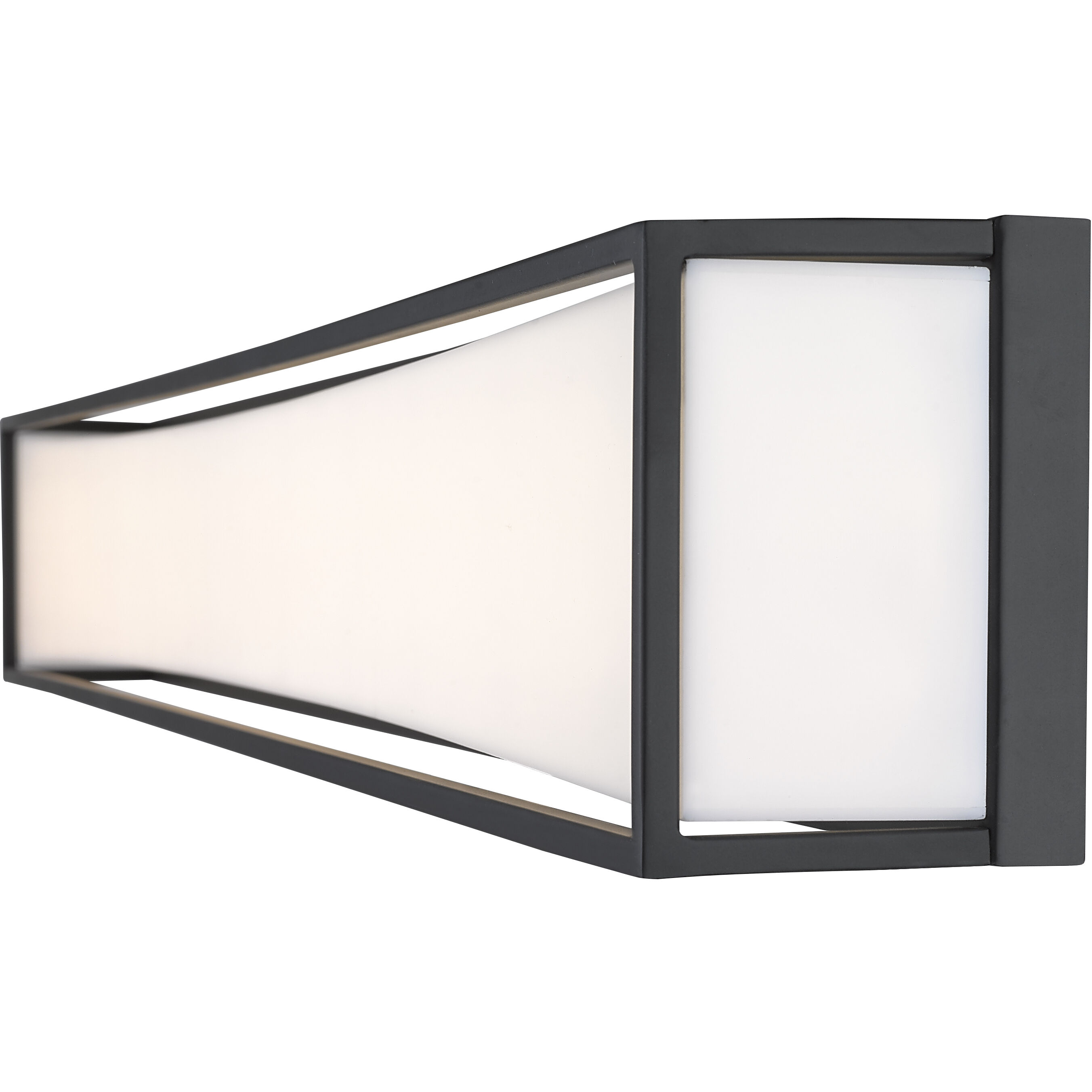Baden LED 46 inch Matte Black Vanity Wall Light