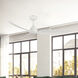 Hugo 52 inch Matte White Exterior Ceiling Fan
