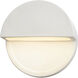 Ambiance LED 8 inch Bisque ADA Wall Sconce Wall Light in Incandescent, Closed Top Fixture, Dome
