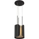 Anne-Marie Barton Armise LED 11 inch Matte Carbon Pendant Ceiling Light