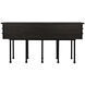Oliver 60 X 16 inch Ebony Walnut Console