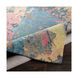 Modern Nouveau 90 X 60 inch Medium Gray/Denim/Charcoal/Camel/Khaki/Bright Pink Rugs, Rectangle
