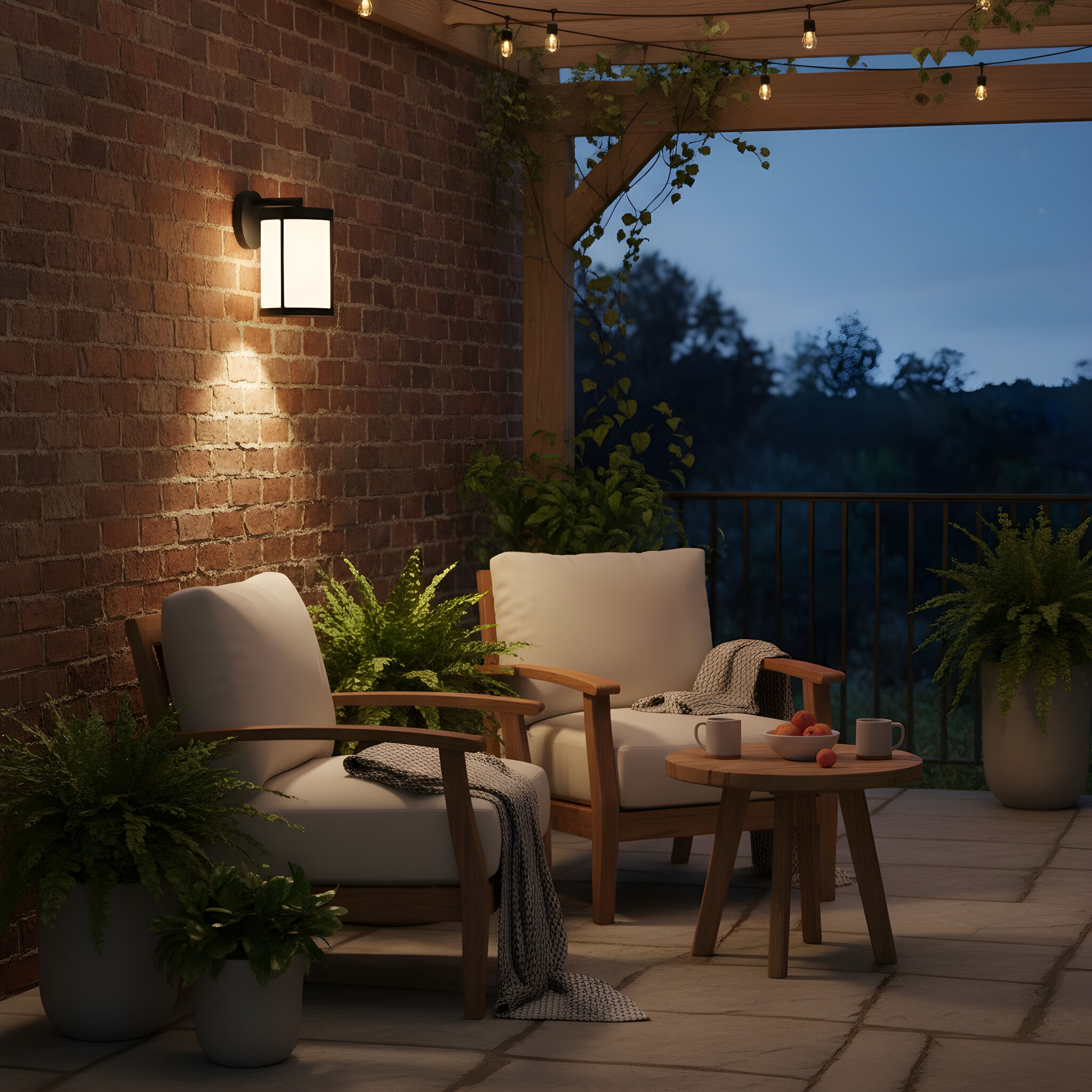 Luning 1 Light 10 inch Textured Black Outdoor Wall Lantern in Opal Etched Glass, Incandescent, Small