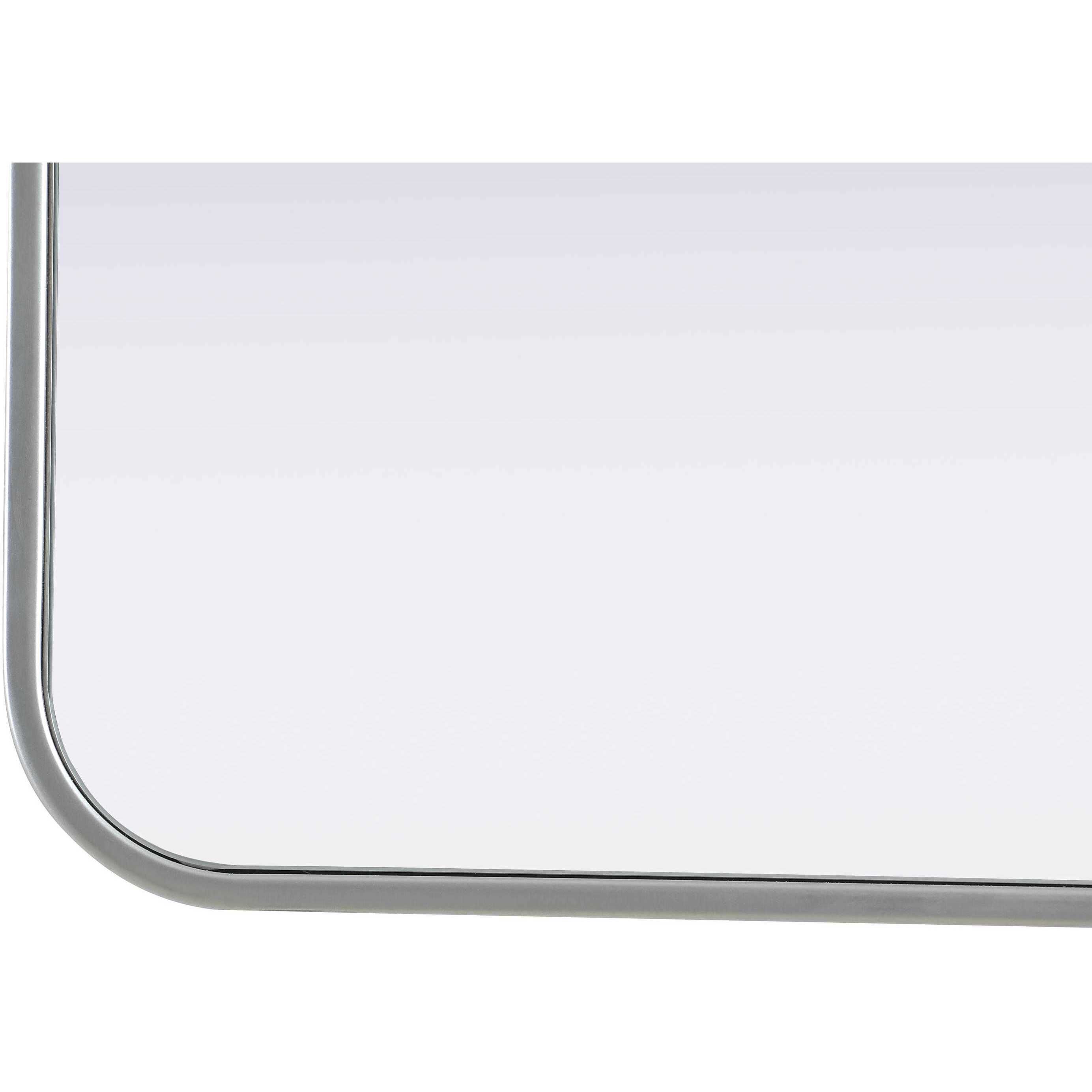 Remy 36 X 20 inch Silver Mirror