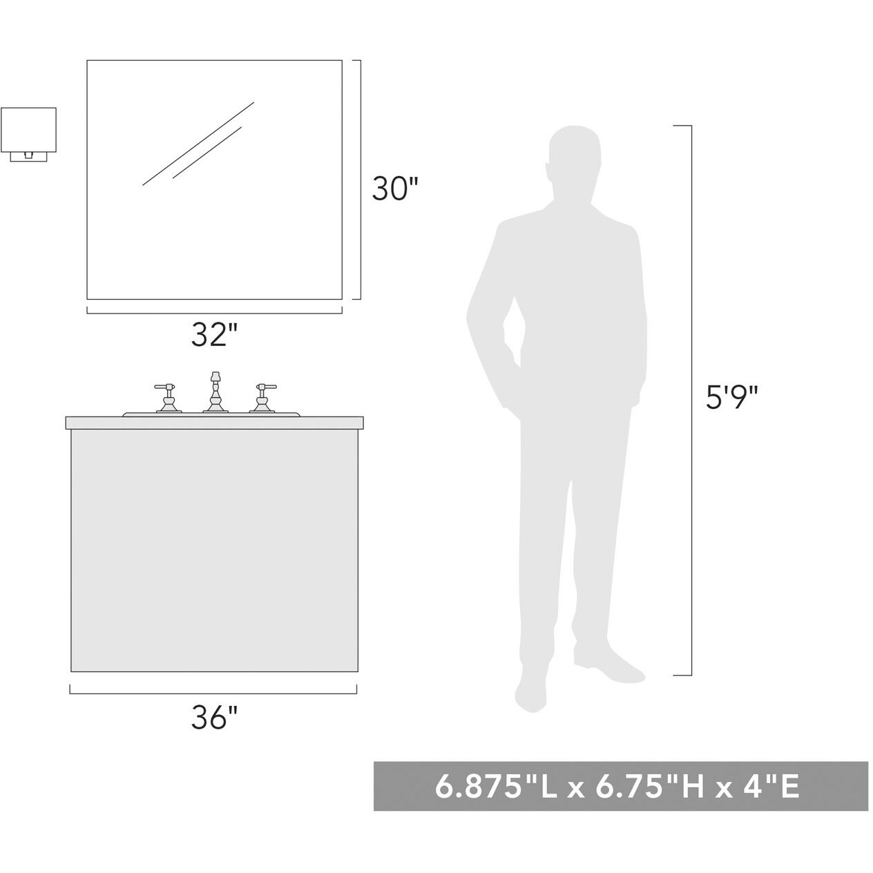 Aenon 1 Light 6.88 inch Matte Black Wall Sconce Wall Light