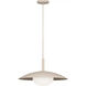 Mont 1 Light 20 inch Sand Dune Pendant Ceiling Light in Standard