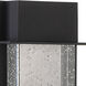 Alpine LED 22 inch Black Outdoor Wall Lamp, Large