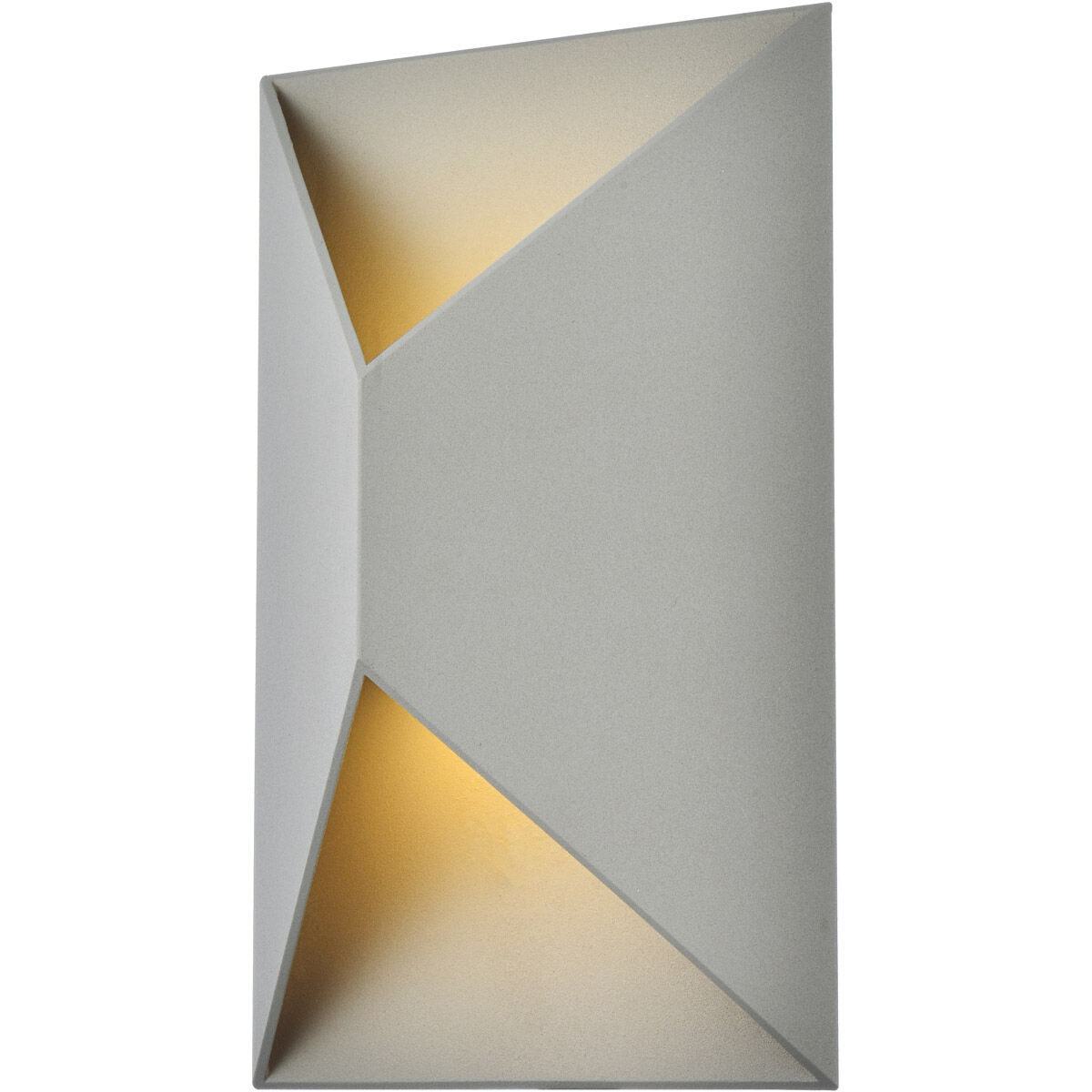 Raine 11 inch Silver Outdoor Wall Light
