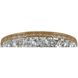 Everett 3 Light 14 inch Gold Flush Ceiling Light