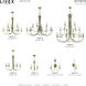 Estate 12 Light 36 inch Black 2-Tier Chandelier Ceiling Light