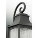 Maison 3 Light 24 inch Textured Black Outdoor Wall Lantern, Large