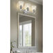 Auden 3 Light 23.75 inch Chrome Bath Vanity Wall Light
