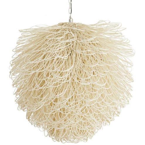 Finley 1 Light 32 inch White Chandelier Ceiling Light