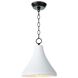 Southern Living Billie 1 Light 10.5 inch White Pendant Ceiling Light, Small