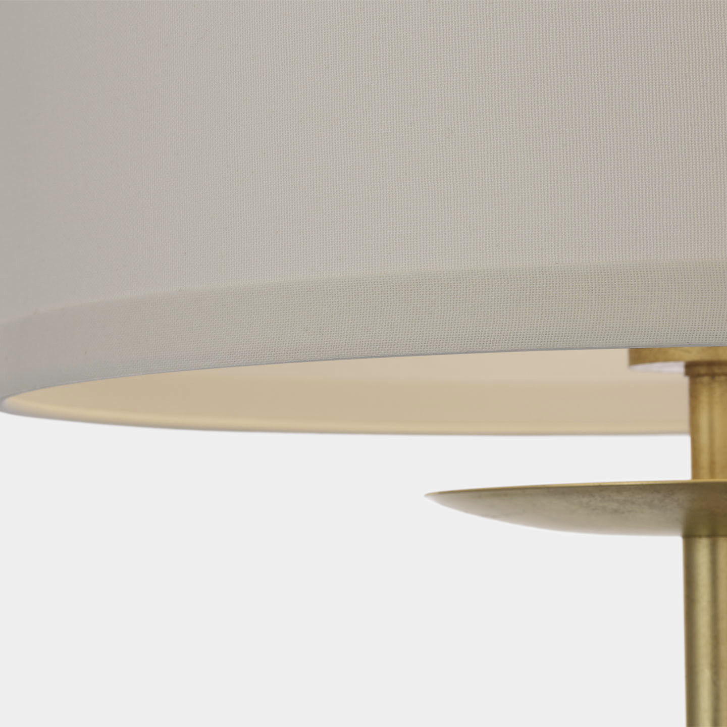 kate spade new york Walker 58 inch 4.6 watt Gild Cordless Floor Lamp Portable Light in Linen