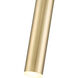 Forest LED 4.75 inch Modern Gold Pendant Ceiling Light