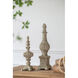 Danna Weathered White Outdoor Finial