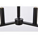 Vino 3 Light 14 inch Black Pendant Ceiling Light