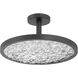 Courtney LED 18 inch Textured Black Convertible Pendant Ceiling Light