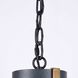 Brasserie 1 Light 12.5 inch Blackened Zinc and Heritage Bronze Mini Pendant Ceiling Light