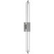 Original Glacier Avenue Wall Sconce Wall Light in Polished Nickel, Bubbled