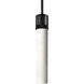 Zigrina 1 Light 5.13 inch Satin Brushed Black Pendant Ceiling Light