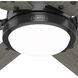 Gravity 72 inch Matte Black with Dark Gray Oak/Matte Black Blades Ceiling Fan