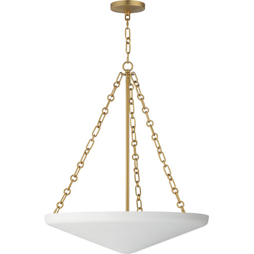 Artemis 6 Light 23.5 inch Natural Aged Brass Entry Foyer Pendant Ceiling Light