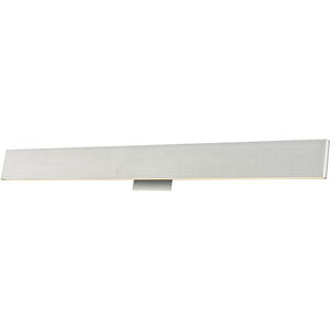 Slim LED 36 inch Brushed Aluminum Bath Vanity Light Wall Light