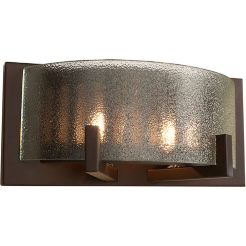 Firefly 2 Light 10.75 inch Industrial Bronze Bath Vanity Wall Light
