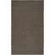 Windsor 132 X 96 inch Dark Brown, Tan Rug