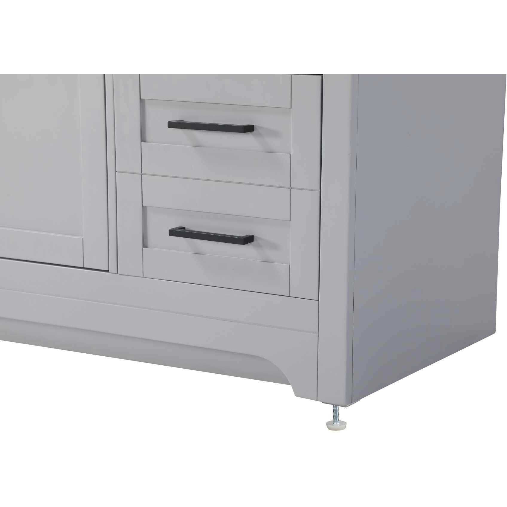 Remington 60 X 35 inch Grey Bathroom Vanity Cabinet