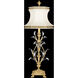 Beveled Arcs 41 inch 100 watt Gold Table Lamp Portable Light in Gold Leaf