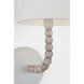 C&M by Chapman & Myers Fiona 1 Light 6.29 inch Aged Pewter Wall Sconce Wall Light