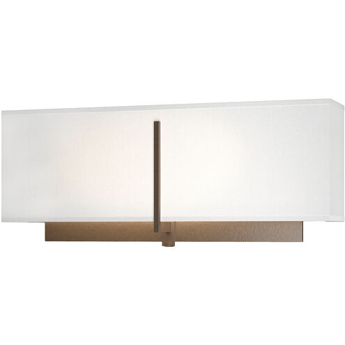 Exos 2 Light 16.5 inch White ADA Sconce Wall Light in Natural Anna