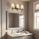 Cameron 3 Light 24 inch Matte Black Bathroom Vanity Light Wall Light, Essentials