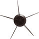 Prism 3 Light 14 inch Bronze Convertible Mini Chandelier/Ceiling Mount Ceiling Light