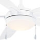 Lun-Aire 54 inch White Ceiling Fan