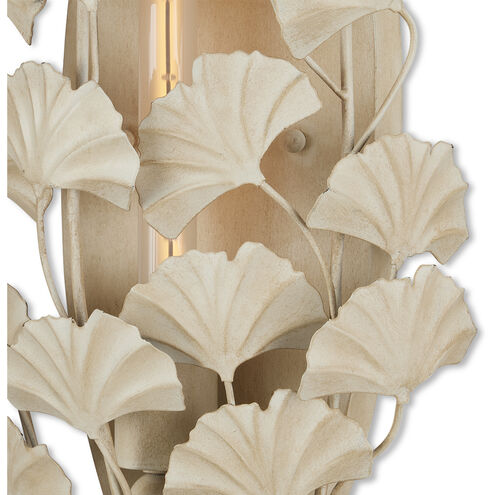 Maidenhair 1 Light 10.5 inch Antique Pearl Wall Sconce Wall Light
