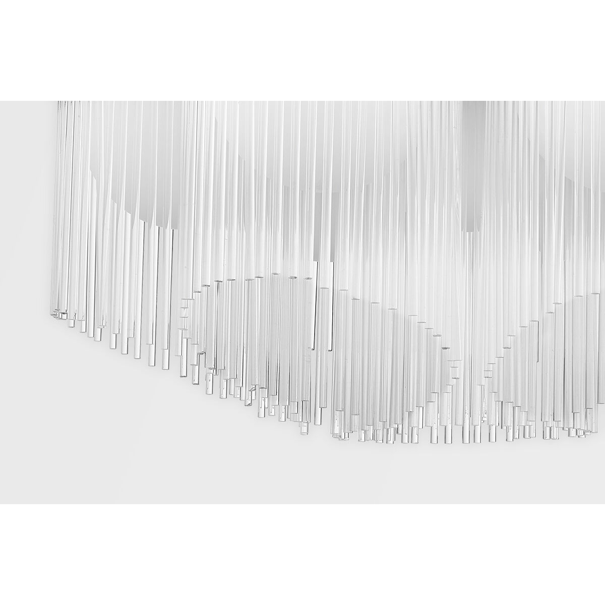 Celestial 7 Light 26 inch Aged Brass Semi Flush Ceiling Light