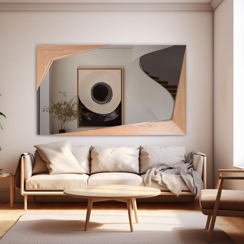 Mojgan 78.5 X 47 inch Natural Mirror